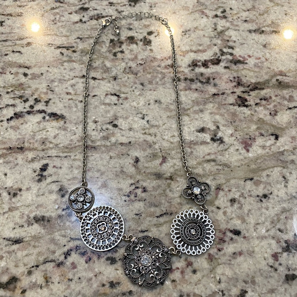 Silver necklace